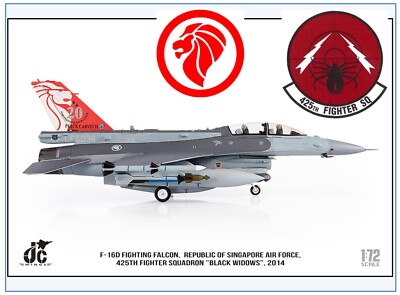 JCW-72-F16-015 F-16D RSAF 425th FS,Luke AFB, JC Wings 1:72,NEU 4/2023