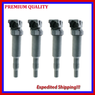4PC IGNITION COIL UF592 12137594937 FOR ROLLSROYCE MINI BMW 3 5 7 