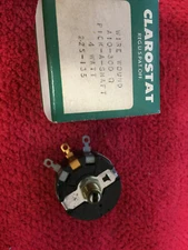 PICK A SHAFT SERIES A 10 CONTROL 300 OHM CLAROSTAT  NOS