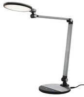 Led-Schreibtischlampe Nachttischlampe Tischleuchte Schwarz Dimmbar