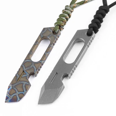 Neu Titanlegierung Taschenhebel Brecheisenöffner tragbar Outdoor EDC Multi-Tool - Bild 1 von 4