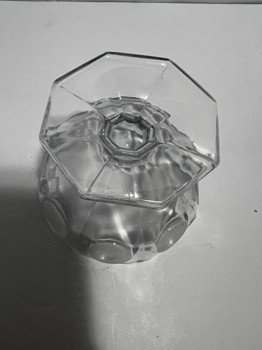 VTG 1977 Fostoria Avon Manganese Glass Coin 91st Anniversary Compote Dish Footed - Picture 8 of 11
