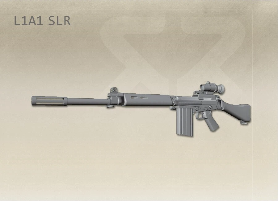L1A1 FN FAL Self Loading Rifle - 1/35, 1/32, 1/24, 1/18, 1/16 resin model - Image 3 of 4