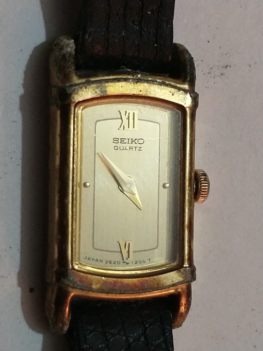 Vintage Ladies Seiko Watch personalized Untested NOT WORKING  display picture 3