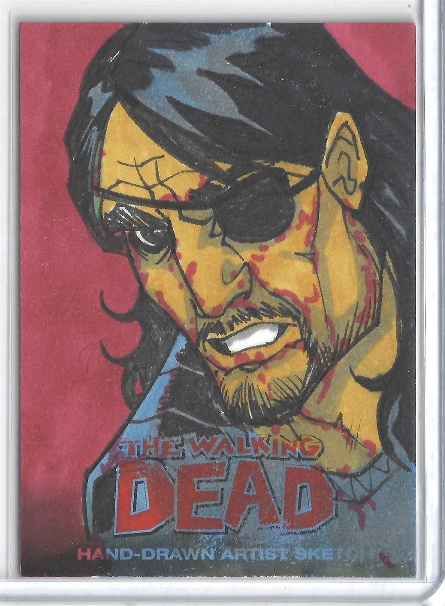 Walking Dead with Sketch Collectable Trading Cards for sale | eBay