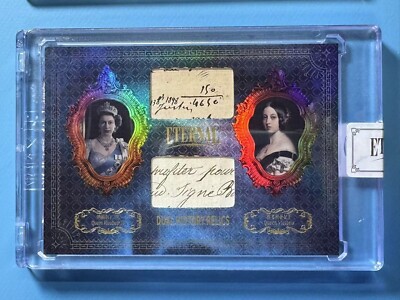 2024 Eternal Cuts World Edition Relic DUO Queen Elizabeth & Queen Victoria 55/75