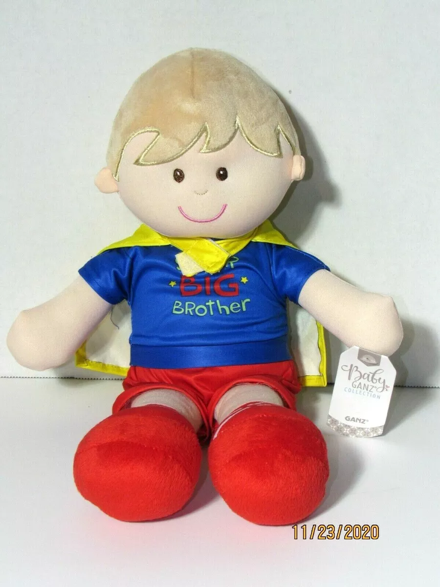 Baby Ganz Super Big Brother Plush Doll With Cape 14