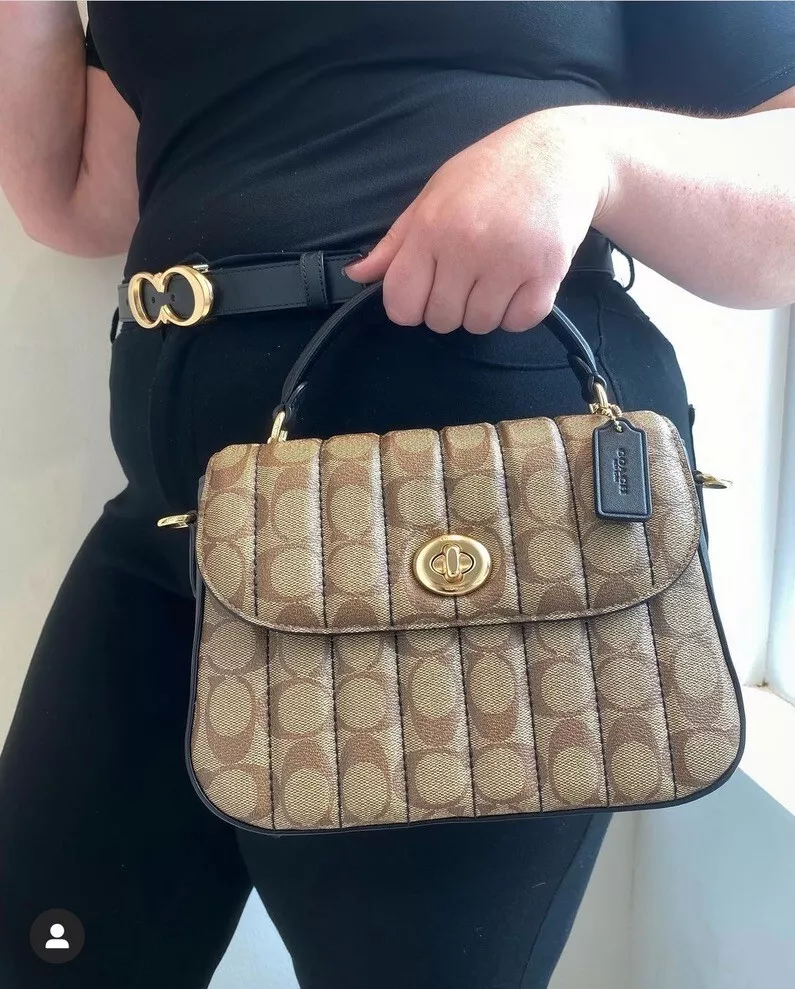 Coach marlie online top handle