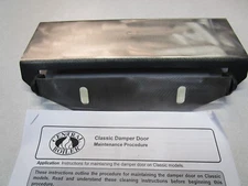 CENTRAL BOILER STAINLESS STEEL DAMPER/DRAFT DOOR LID P/N 2500020, WOOD BOILERS