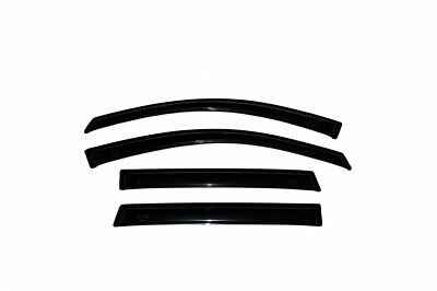 AVS 94953 4pc Window Vent Visor Rain Guards Ford Super Duty Crew Cab 1999-2016