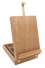 Malkoffer LUCA, Buchen- oder Kiefernholz FSC®, Malkoffer, Malbox, Aufbewahrung,