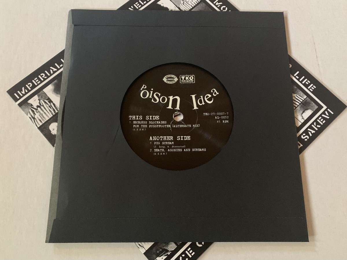 POISON IDEA Tribute To G.I.S.M. 7” Vinyl-Negative Approach