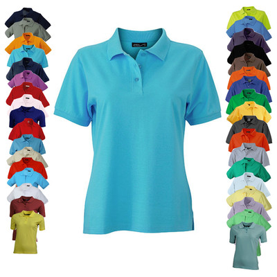 James & Nicholson Damen Poloshirt CLASSIC POLO LADIES Kurzarm S M L XL XXL JN071
