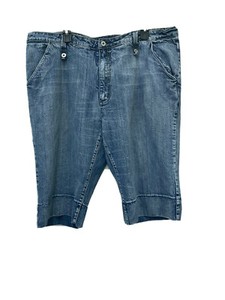 Ashley stewart denim shorts Clearance