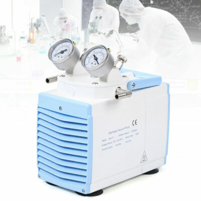 #ad Oil Free Diaphragm Vacuum Pump Pressure Adjustable Rotary Evaporator Use 30L Min $267.96