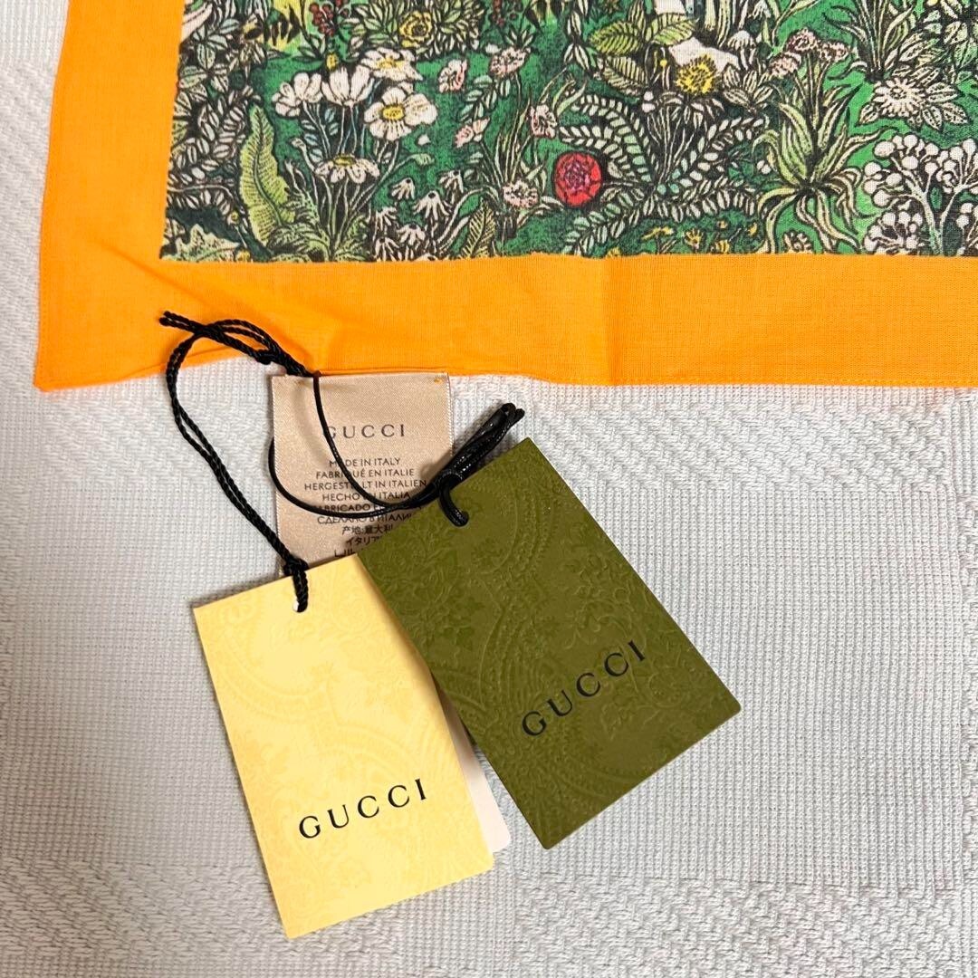 GUCCI × Yuko Higuchi Rabbit Scarf Animal Silk Modal Beige GUCCI × Yuko Higuchi Rabbit Scarf Animal Silk Modal Beige