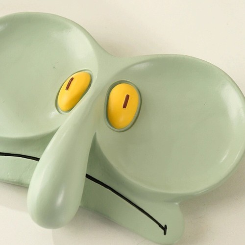 Squidward Resin Decorative Tray Trinket Dish Jewellery Glasses Storage Ornament - Picture 5 of 7