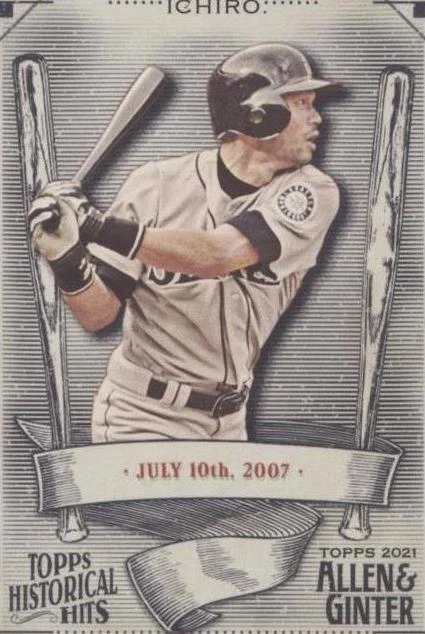 2021 Topps Allen & Ginter's - Ichiro Suzuki #HH-34