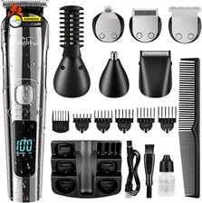 Beard Trimmer for Men - Electric Razor & Shaver, Cordless Hair Clippers Trimmers