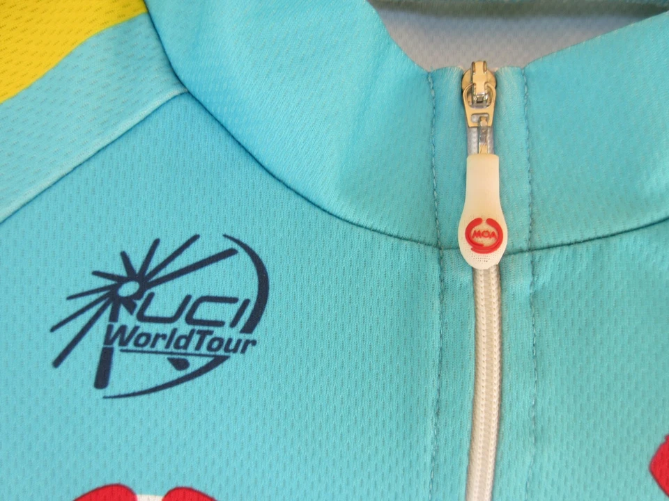 Maillot cycliste ASTANA PRO TEAM 2010 VINOKOUROV shirt maglia camiseta MOA S / M - Photo 2/4