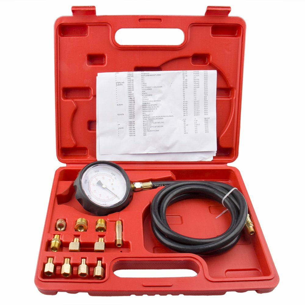 AT Automatic Engine Oil Pressure Tester Gauge Diagnostic Test TU-11A Service Kit