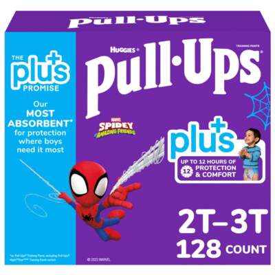 Huggies Pull-Ups Plus Training Pants For Boys Size 5T-6T, 84 Ct  *FREE SHIPPING*