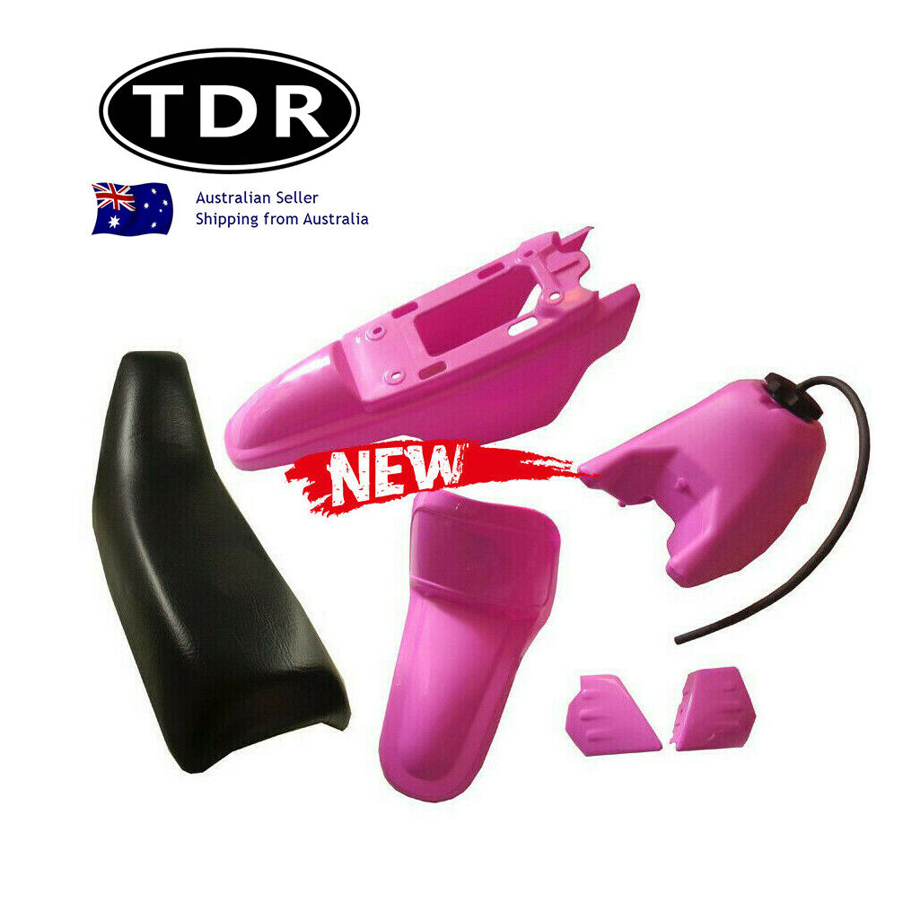 TDRMOTO PLASTIC KIT Regular Popular brand in the world discount SEAT TANK YAMAHA COVERS FENDER Pink FOR
