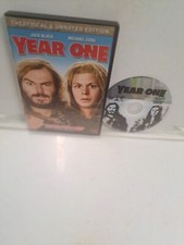 YEAR ONE DVD 2009 THEATRICAL  UNRATED EDITION Jack Black Michael Cera