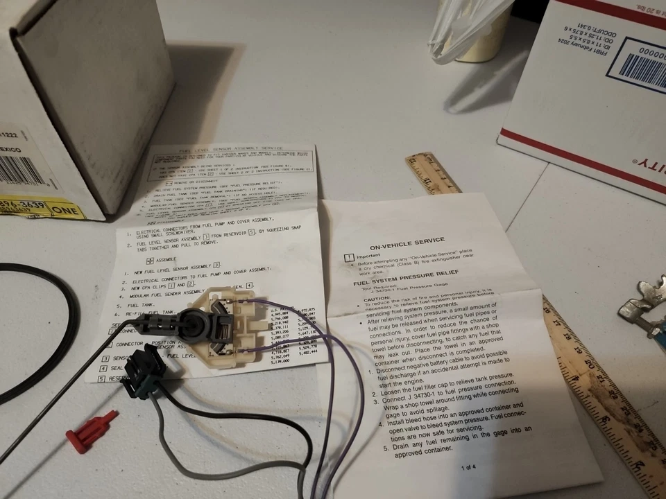 Unidad de envío de nivel medidor de combustible OEM NUEVO 01-05 Buick Cadillac Oldsmobile 88963639 Foto 3 de 4