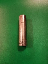 Mastercraft 7/16 Deep Socket Vintage Cr-V Tawain 6 point