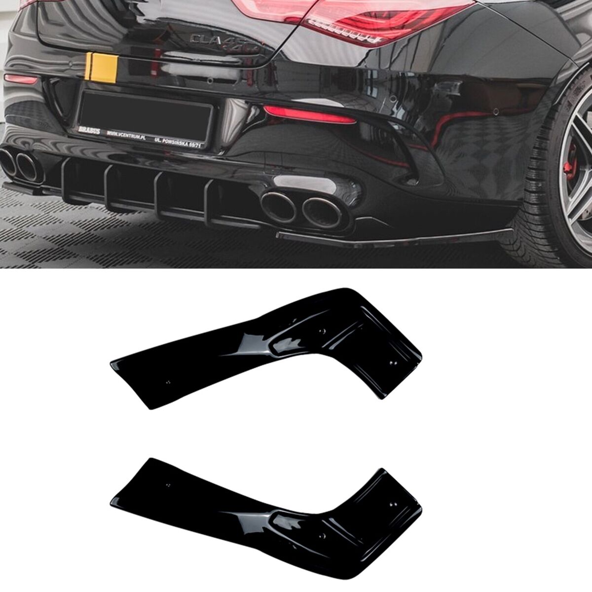 Rear Bumper Kit | MERCEDES BENZ CLA AMG CLA 45 2021 Rear Bumper Kit | MERCEDES BENZ CLA AMG CLA 45 2021