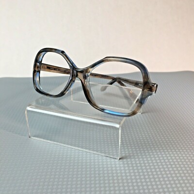 NOS SRO Anastasia Handmade Blue Plastic Eyeglasses/Sunglasses Frame  49-16-135