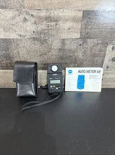 Minolta Auto Meter IIIF - w/ Case & Manual / Untested/Dead Battery