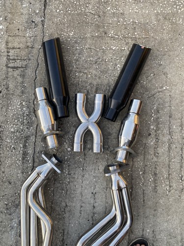 Ford 99-04 F150 5.4L V8 Pick Up Long Tube Polished Header Set + X Pipe & Tip - Picture 16 of 24