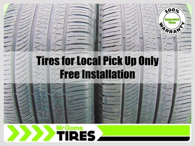 2 275/40R22 TIRES PIRELLI SCORPION ZERO A/S LR PNCS XL 6.7/32 TREAD LAND ROVER