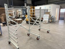 Triple Expandable sheet storage rack