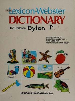 Lexicon Webster Dictionary for Children Lexicon Pub