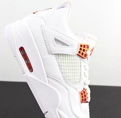 Size 10 - Air Jordan 4 Retro Orange Metallic