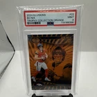 Bo Nix - 2024 Panini Illusions Trophy Collection Orange Color Match (RC) PSA 9