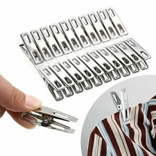 Stainless Steel Small Clothes Pins Durable Clothes Pegs Metal Wire Utility Clips