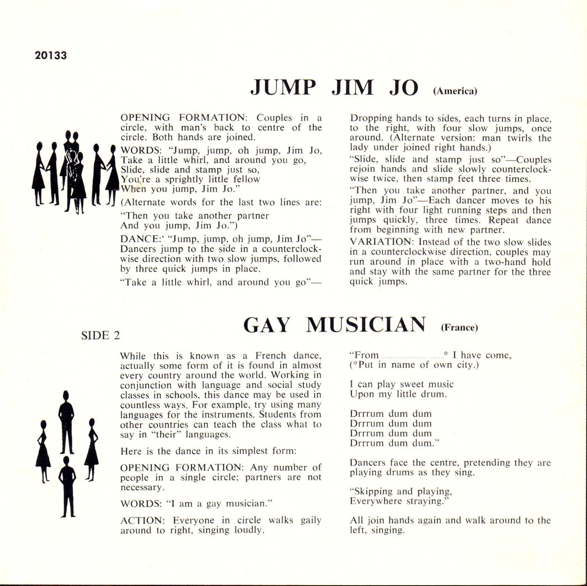 Michael Herman - Simple Folk Dances, Australian EP, with insert