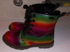 DooDogs Schuhe Stiefel Mädchen Gr. 33 Glitzer Bunt TOP Neupreis: 39,95 €