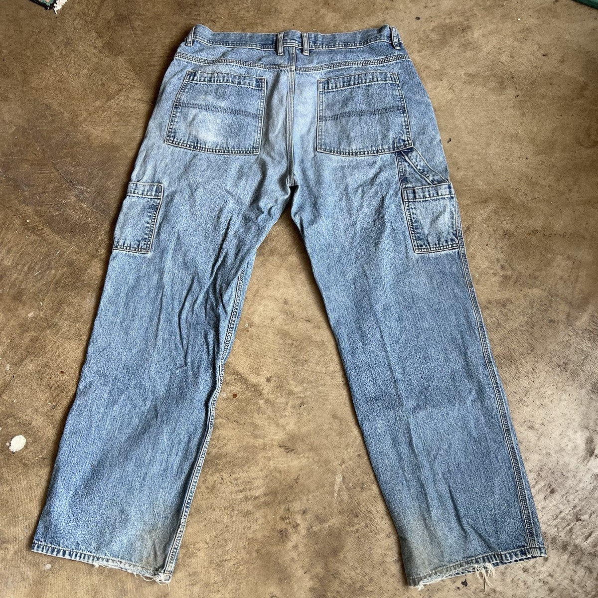 Arizona Jean CO vintage carpenter baggy jeans pants 36x30