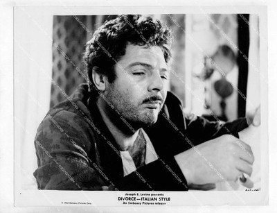 o61423 1961 orig Marcello Mastroianni, Daniela Rocca foreign film Divorce Italia