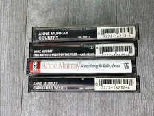 Lot Of 4 Anne Murray Cassette Country  Christmas Tapes UNTESTED