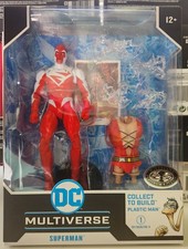 McFarlane DC Multiverse Platinum Superman Red JLA Plastic Man Figure Sealed