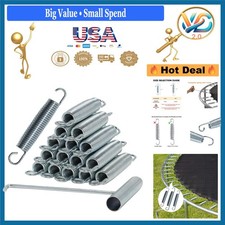 Heavy Duty 5.5 Inch Stainless Steel Trampoline Springs Set of 16