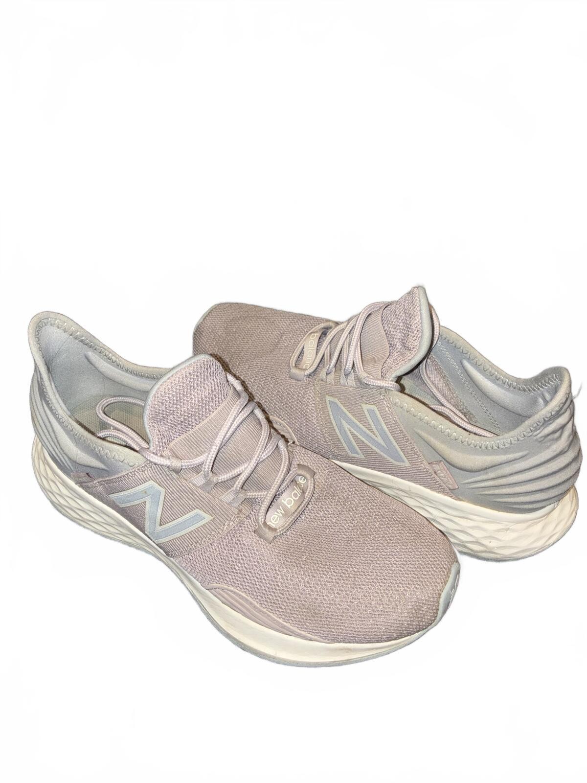 New Balance Fresh Foam Roav Women's Running Shoes Lilac Gray Sz 8 Logwood Light