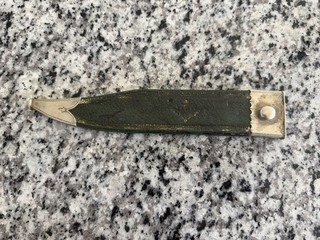 Old Vintage Bowie Knife Sheath