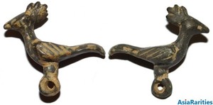 (33600) Soghdian bronze charm bird.